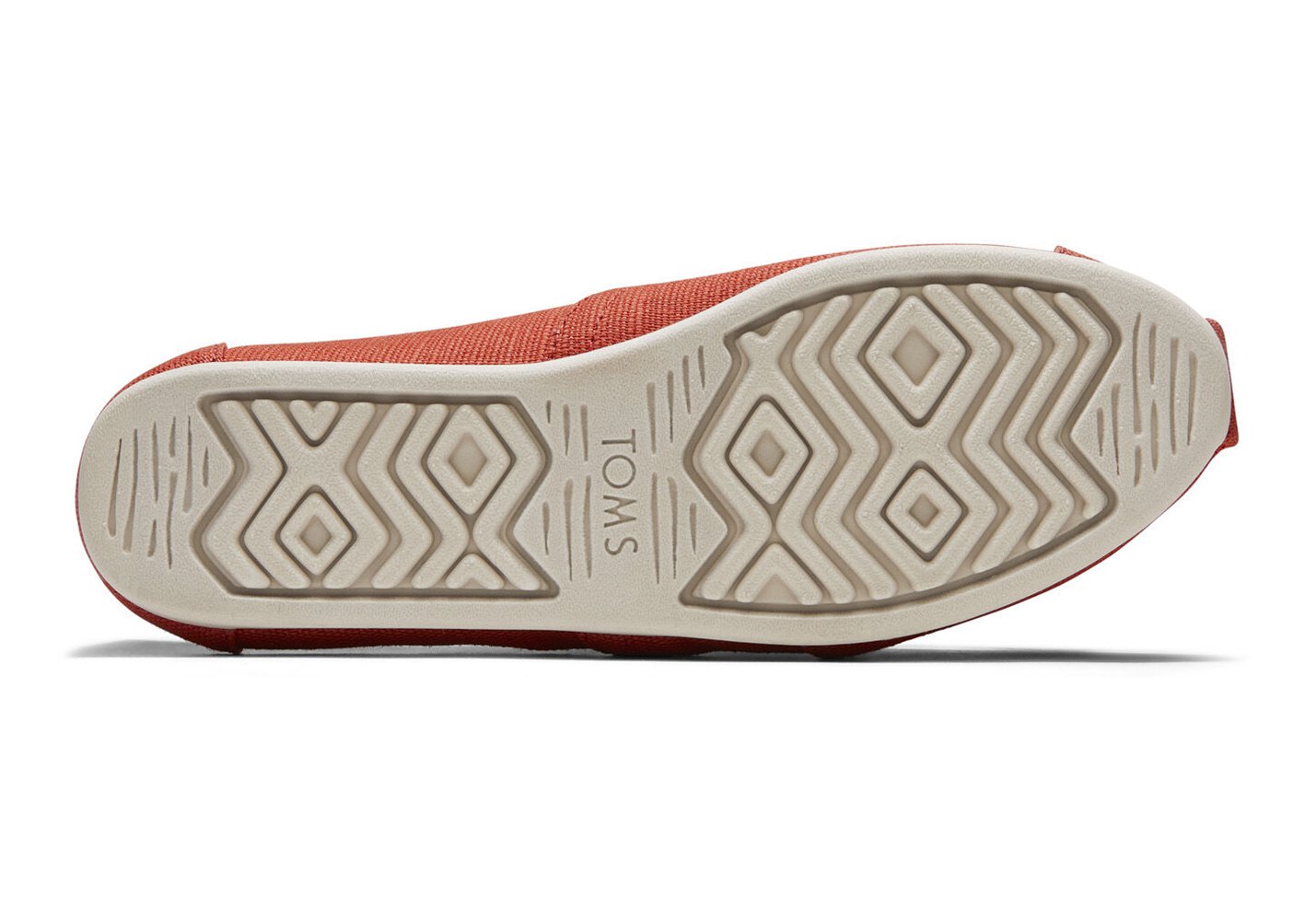 Toms Espadryle Damskie Czerwone - Alpargata Heritage Płócienne - 82UYCVTBE